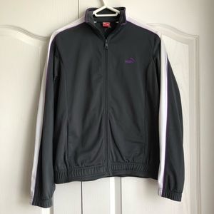 Puma Classic Grey Zip-Up Sweater (part of set)